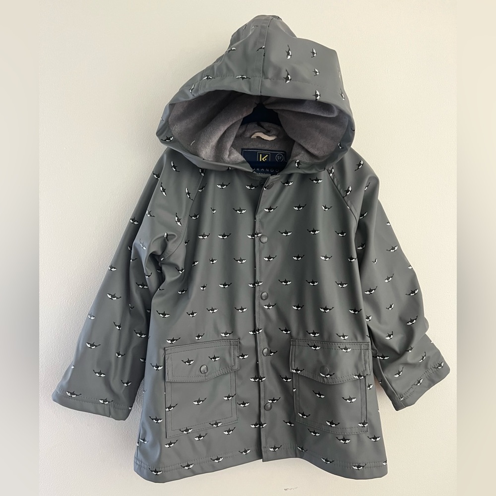 KIDS 5Y/5T ORCA Rain Coat